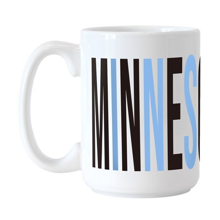 Logo Brands Minnesota United 15oz Overtime Sublimated Mug 924-C15M-4